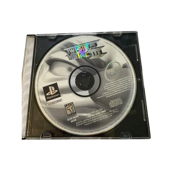 Twisted Metal III 3‎ (1998, PlayStation, PS1) DISC ONLY - Picture 1 of 2